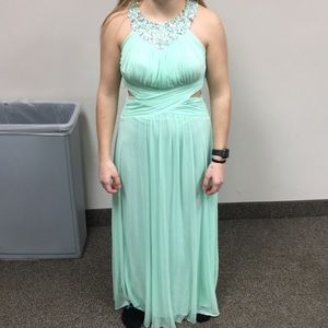 Mint Green Dress